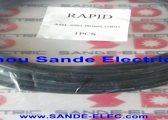 FANUC cabo de fibra óptica A66L-6001-0026#L15R03 A66L-6001-0026/L15R03 A66L-6OO1-OO26#L15RO3