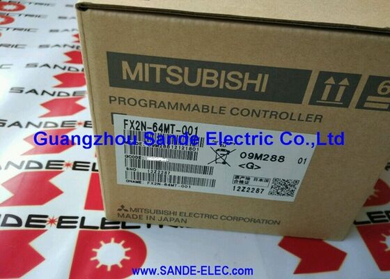 MITSUBISHI PLC Controlador lógico programável Transistor de saída FX2N-64MT-001 FX2N64MT001 FX2N-64MT-OO1