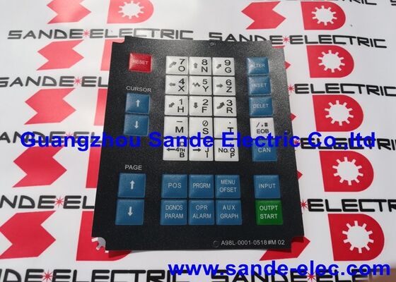 Membrana FANUC A98L-0001-0518#M02 A98L00010518-M02 FANUC KEYBOARD FILM A98L-OOO1-O518#MO2