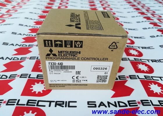 Novo e original Mitsubishi MODULE FX3U-4AD FX3U4AD NOVO