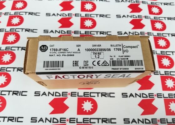 Um novo AB Allen Bradley CompactLogix 1769-IF16C Modulo de entrada analógica de 16 canais 1769IF16C