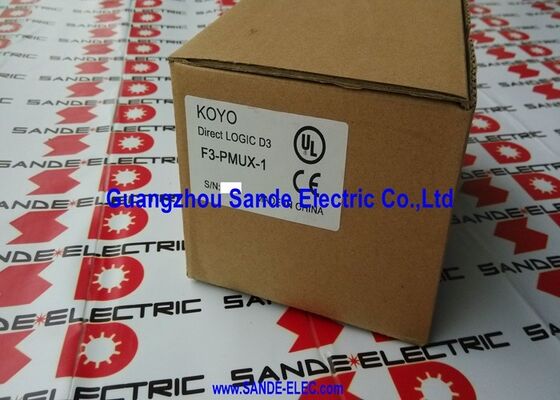 Direct Logic 305 PLC com 7 módulos de E/S e F3-PMUX-1 CPU Bridge Module F3PMUX1