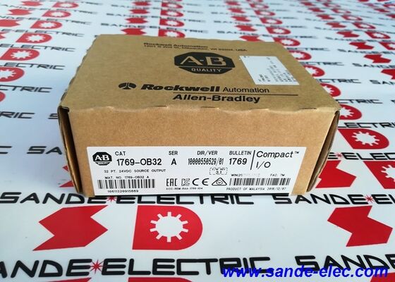 Allen Bradley 1769-OB32 Módulo de saída CompactLogix 17690B32 Novo e selado 1769-0B32