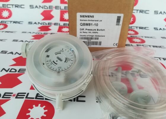 NOVA Siemens QBM81-10 Comutador de diferencial de pressão QBM8110 QBM81-1O