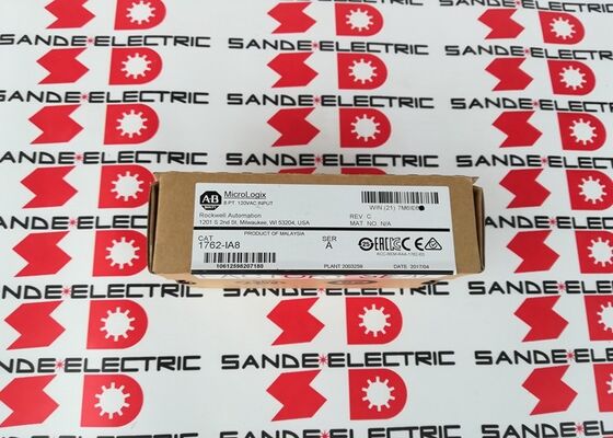 AB Novo Allen Bradley Novo Allen Bradley 1762-IA8 Módulo de entrada 1762IA8