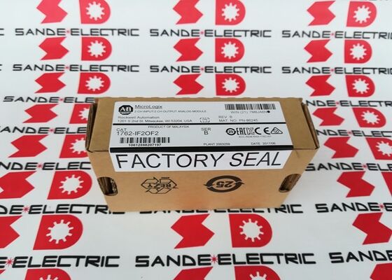 AB Novo Allen Bradley 1762-IF2OF2 MicroLogix 4 pontos módulo analógico de pente