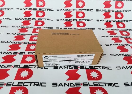 AB Novo Allen Bradley 1762-IF2OF2 MicroLogix 4 pontos módulo analógico de pente