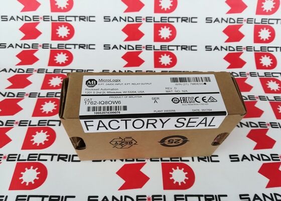 Módulo pente digital AB Allen Bradley 1762-IQ8OW6 MicroLogix de 14 pontos 1762IQ8OW6 novo na caixa