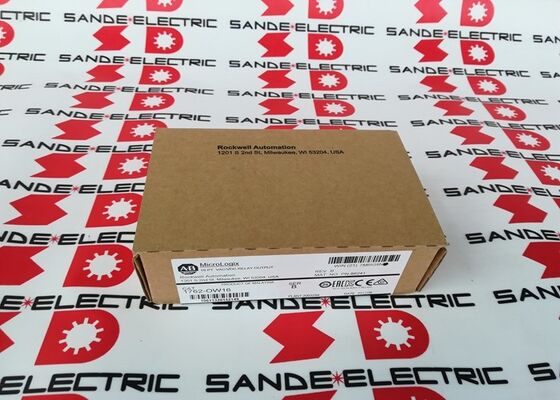 Uma fábrica selada Allen Bradley Micrologix 16 pontos Modelo de saída 1762-OW16 1762OW16 1762-0W16