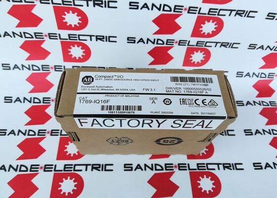 Um novo módulo de entrada de alta velocidade AB 1769-IQ16F na caixa 1769IQ16F