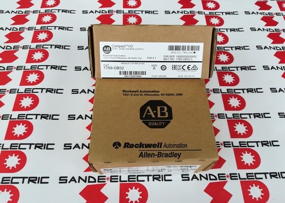 Allen Bradley 1769-OB32 Módulo de saída CompactLogix 17690B32 Novo e selado 1769-0B32