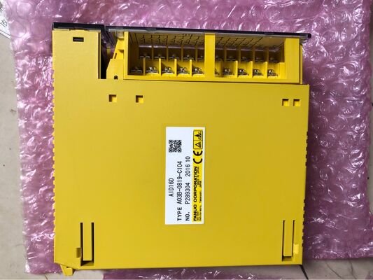 A03B-0819-C104 Fanuc AID16D AO3B-O819-C1O4 módulo de entrada não utilizado