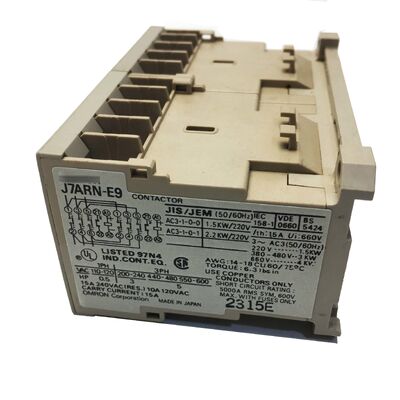 J7ARN-E9-24VDC Contator Reversível Omron J7ARNE924VDC Genuíno Novo