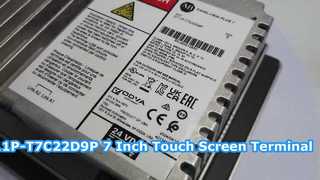 Terminal HMI Allen-Bradley 2711P-T7C22D9P 24V DC Vídeo de demonstração do produto