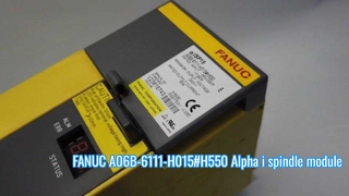 A06B-6111-H015#H550 FANUC SPM-15i Amplificador de eixo Vídeo de demonstração do produto