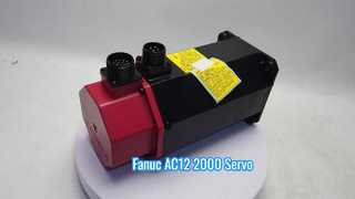 Servo motor AC Fanuc A06B-0141-B075 AC12/2000 - Vitrine de produtos da série ALPHA