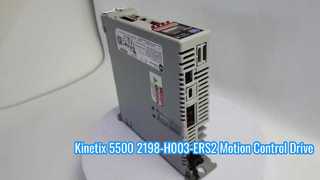 Vídeo de demonstração do produto Allen-Bradley 2198-H003-ERS2 Kinetix 5500 Servo Drive