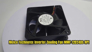 Ventilador de resfriamento Melco Technorex MMF-12D24DS-RP1 | Ventilador Inversor 24V DC para Drives Industriais
