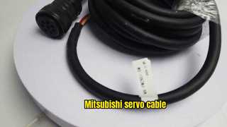 Cabo de alimentação Mitsubishi MR-PWCNS1-5M 5m para conexão de servo motor