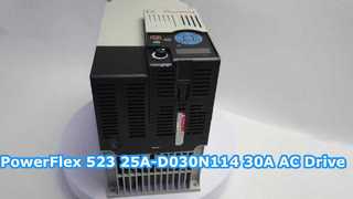 Inversor CA Allen-Bradley 25A-D030N114 PowerFlex 523 Vídeo de demonstração do produto