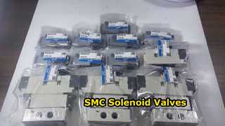 Válvulas solenóides SMC para controle pneumático confiável e automação industrial